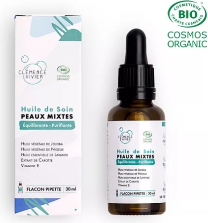 Huile de soin - Peaux mixtes