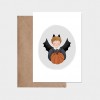 Carte simple - chauve-souris