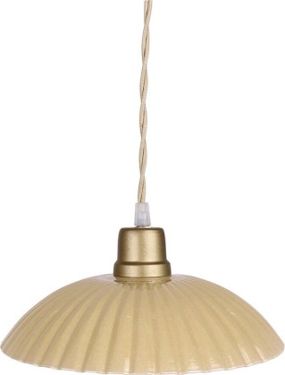 Suspension Léontine Taille L - Jaune