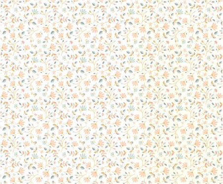 Rouleau de papier cadeau - Fleurs