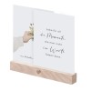 Porte-cartes en bois GM - Coeur