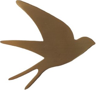 Bijou mural aimanté grand modèle - Hirondelle