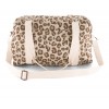 Sac polochon Raphael - Imprimé leopard Naturel