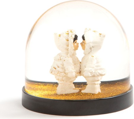 Boule à neige - Bisou esquimau