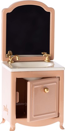 Meuble salle de bain - Rose