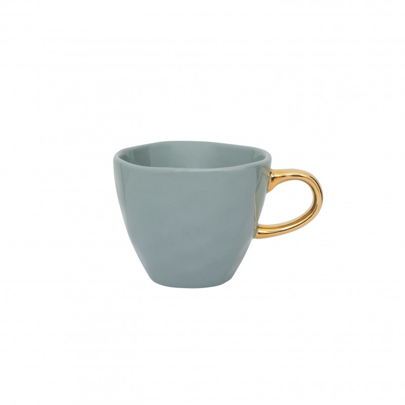 Tasse en porcelaine moyenne - Bleu-gris