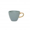 Tasse en porcelaine moyenne - Bleu-gris