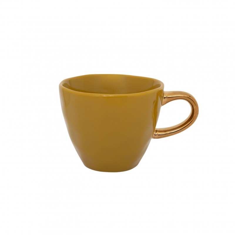 Tasse en porcelaine moyenne - Ambre vert