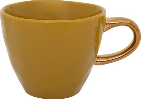 Tasse en porcelaine moyenne - Ambre vert