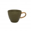 Tasse en porcelaine moyenne - Vert kaki