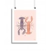 Affiche Duo de Homards - 30x40 cm.