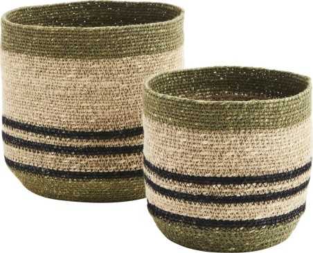 Panier en jonc de mer - 2 tailles