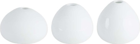 Set de 3 mini vases - Blanc
