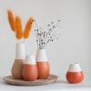 Set de 4 mini vases - Terracotta