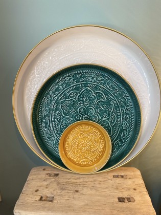 Plateau Berbère GM - Vert olive