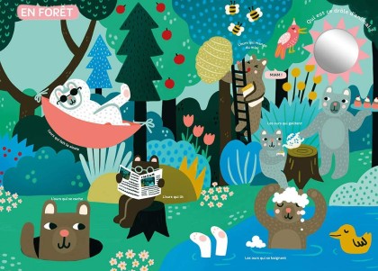 Livre - Le grand livre d'éveil - les animaux