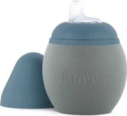 Gourde d'apprentissage - Kaki/Bleu240ml