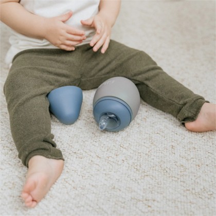 Gourde d'apprentissage - Kaki/Bleu240ml