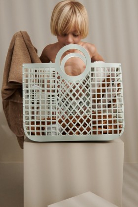 Grand panier - Bloom Vert mint