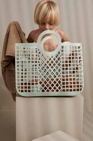 Grand panier - Bloom Vert mint