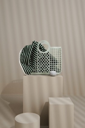 Grand panier - Bloom Vert mint