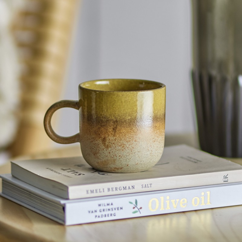 Mug en porcelaine - Jaune