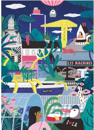 Puzzle Nantes extraordinaire by night