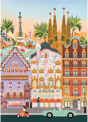 Barcelona- Puzzle 1000 pièces