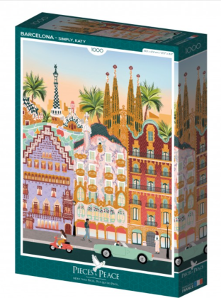 Barcelona- Puzzle 1000 pièces