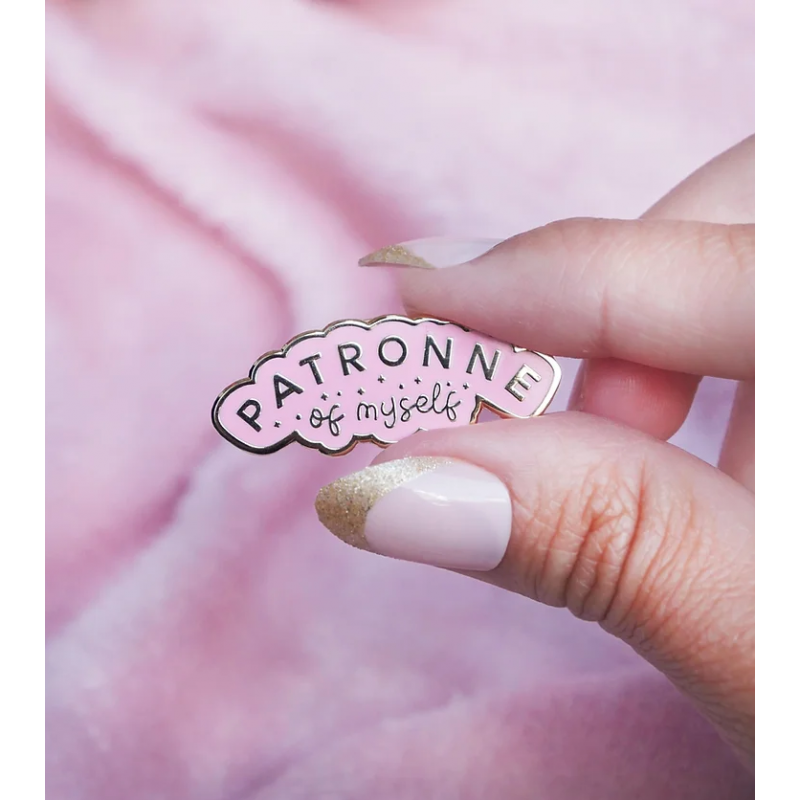 Pins - Patronne rose