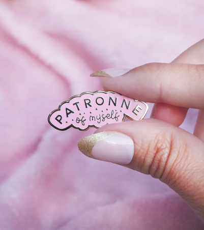 Pins - Patronne rose