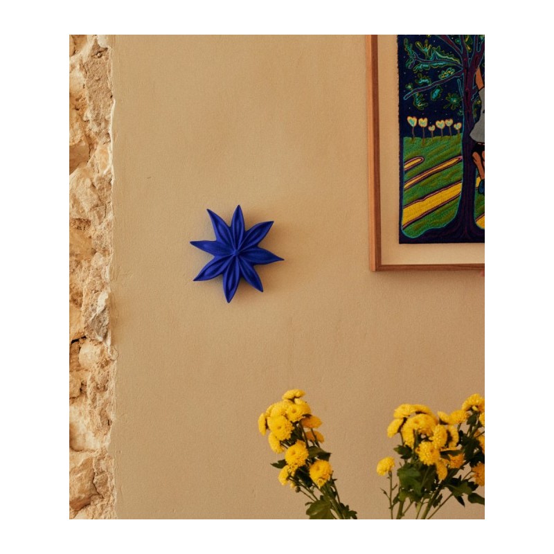 Fleur de badiane Janis - Bleu outremer