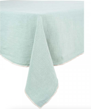 Nappe en lin Venise 160 x 300 - Celadon