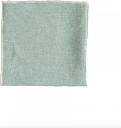 Nappe en lin Venise 160 x 300 - Celadon