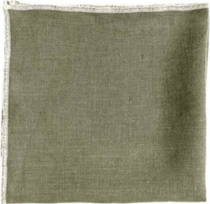 Nappe en lin Venise 160 x 300 - Kaki