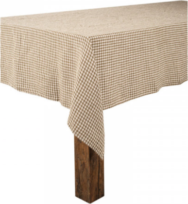 Nappe en lin Piana 160x300 - Kaki