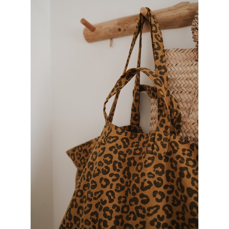 Sac cabas - Imprimé Graou caramel