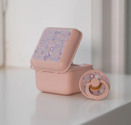 Boite à tétines Liberty - Blush
