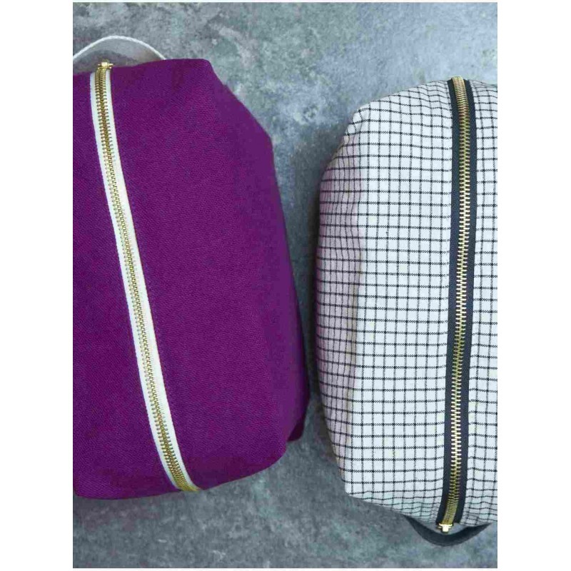 Trousse cube Iona purple rain - GM