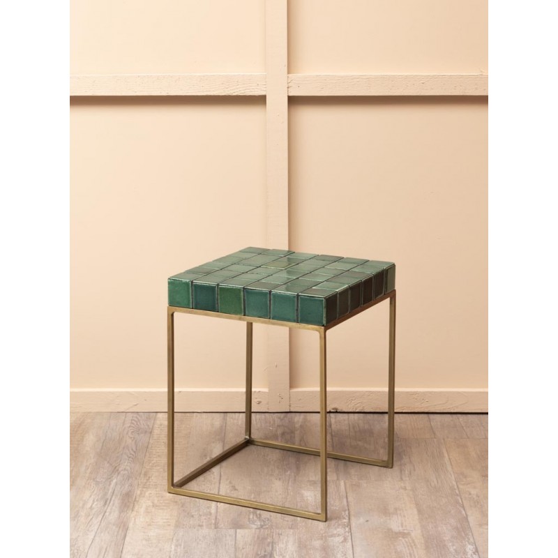 Table d'appoint - Céramique vert