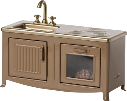 Meuble de cuisine - Marron clair