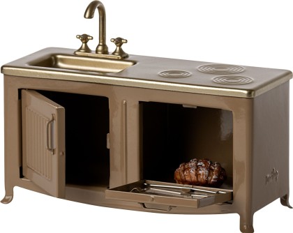 Meuble de cuisine - Marron clair