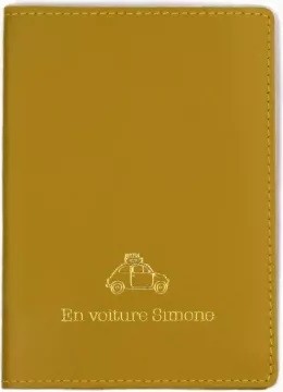 Etui papiers de voiture - Ocre