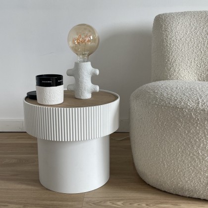 Pied de lampe en céramique - Totem
