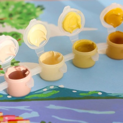 Kit de peinture au numéro - Naples