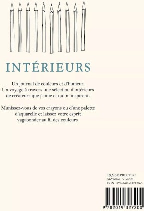 Carnet de coloriage - Intérieurs