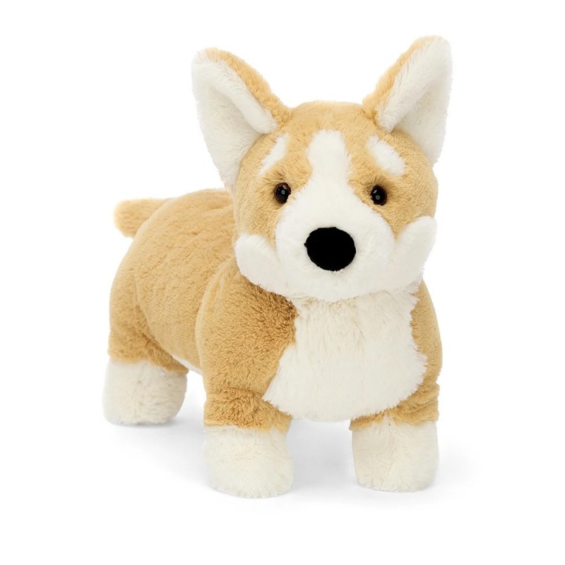 Peluche chien Corgi