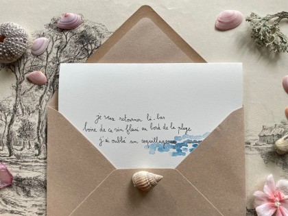 Carte double - Là-bas