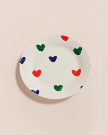 Assiette Coeurs