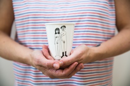 Tasse Couple nu